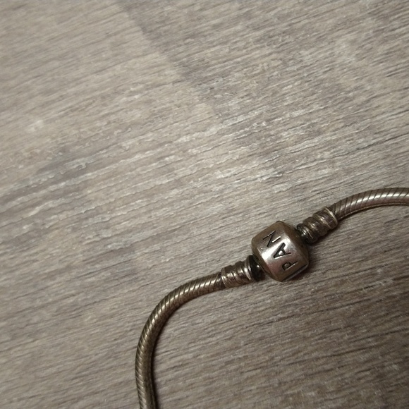 Pandora Turquoise Nurse Charm Silver Bracelet - Picture 5 of 5